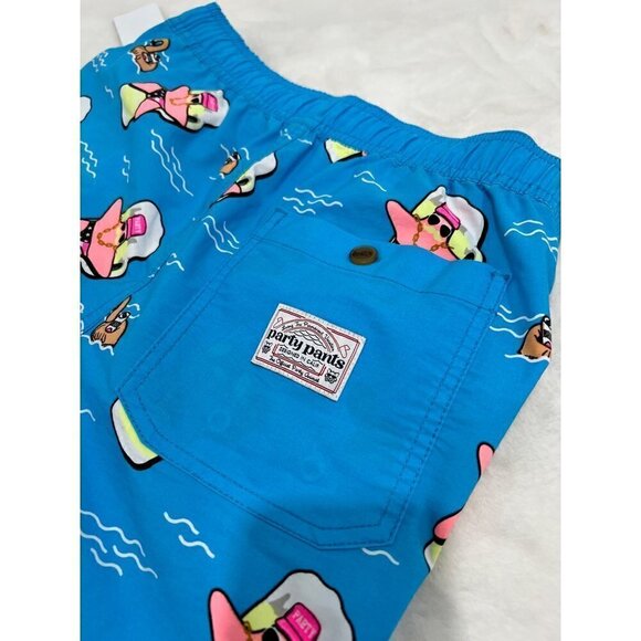 New Party Pants Size XS SUPER STAR PARTY STARTER SHORT - NEON BLUE - Picture 7 of 12